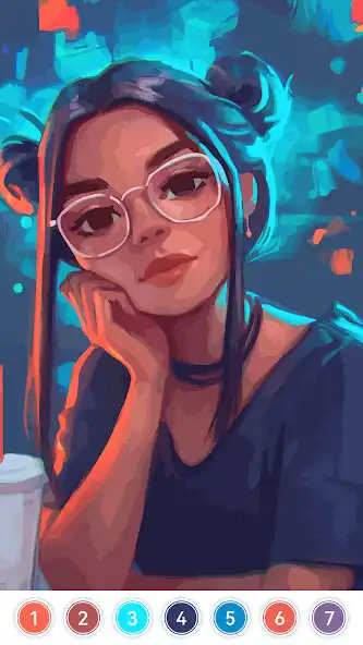 Play Girls Paint by Number Coloring  and enjoy Girls Paint by Number Coloring with UptoPlay