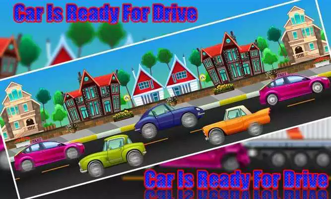 Play Girls Pink Taxi Car Repair Workshop: Salon