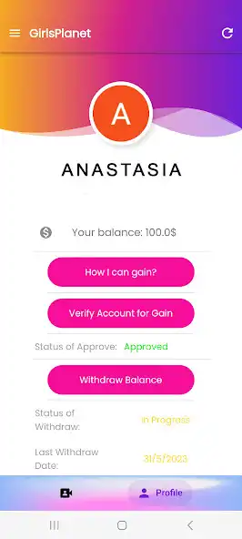 Play GirlsPlanet: Talk  earn money  and enjoy GirlsPlanet: Talk  earn money with UptoPlay