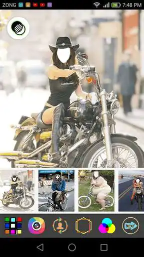 Play APK Girls Riding Selfie  and enjoy Girls Riding Selfie with UptoPlay com.freeappscollection.girls.ladies.women.horse.cycle.motor.bike.riding.selfie