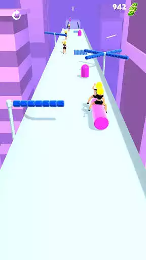 Play Girls Stick Rider as an online game Girls Stick Rider with UptoPlay