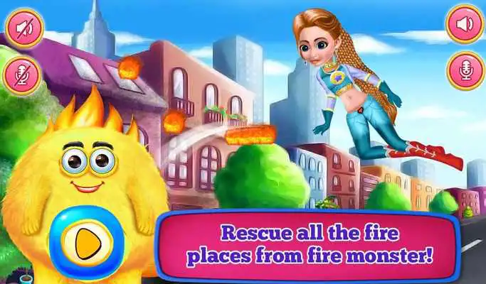 Play Girls Superheroes in the City