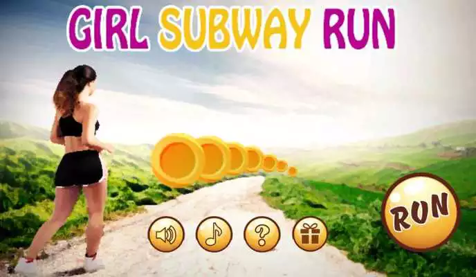 Play Girl Subway Run