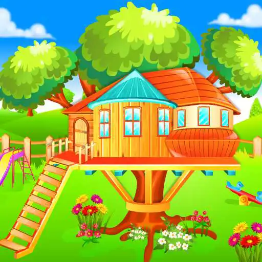 Play Girl Tree House - Playing With Pet APK
