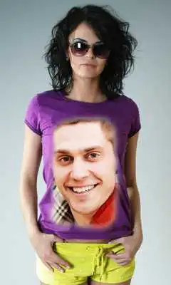 Play Girl T Shirt Photo Frames HD