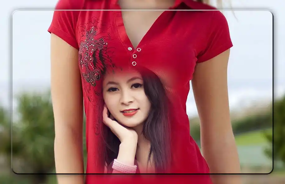 Play Girl T-Shirt Photo Frames as an online game Girl T-Shirt Photo Frames with UptoPlay