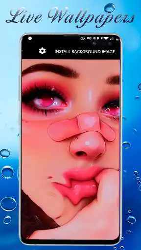 Play Girly 4K Cool Teen Cute Love Live Wallpaper  and enjoy Girly 4K Cool Teen Cute Love Live Wallpaper with UptoPlay