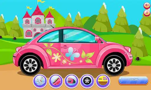 Play Girly Cars Collection Clean Up as an online game Girly Cars Collection Clean Up with UptoPlay