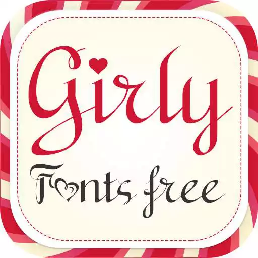 Free play online Girly Fonts Free  APK