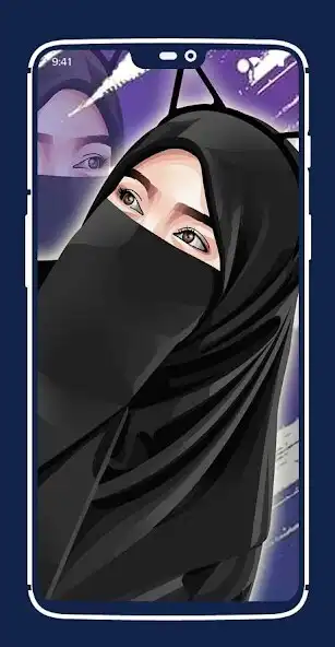 Play Girly Hijab Wallpaper as an online game Girly Hijab Wallpaper with UptoPlay