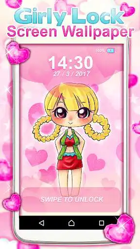 Play Girly Lock Screen Wallpaper  and enjoy Girly Lock Screen Wallpaper with UptoPlay
