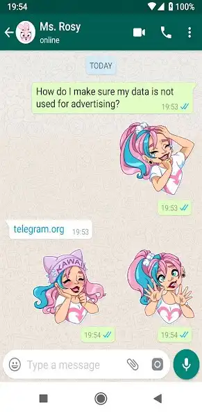 Play Girly M Stickers WAStickerApps as an online game Girly M Stickers WAStickerApps with UptoPlay