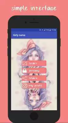 Play Girly name maker