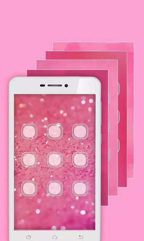 Play Girly Pink Advance Lock Screen
