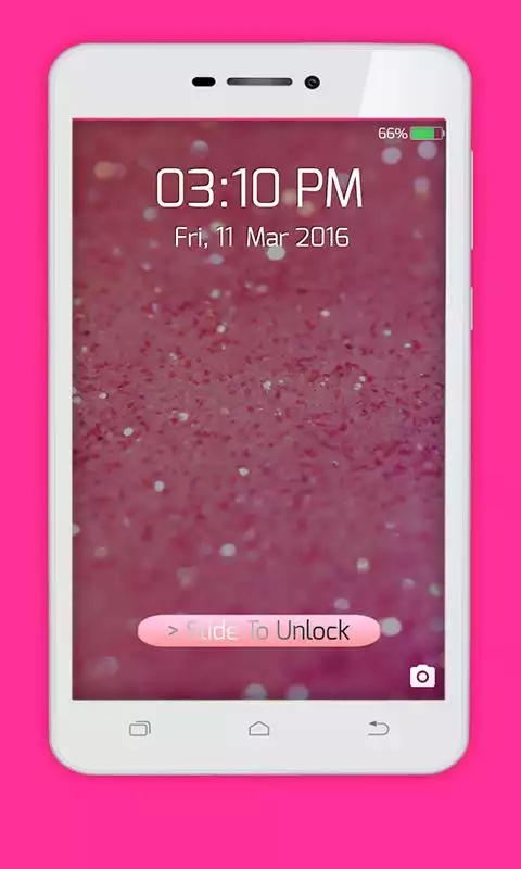 Play Girly Pink Advance Lock Screen