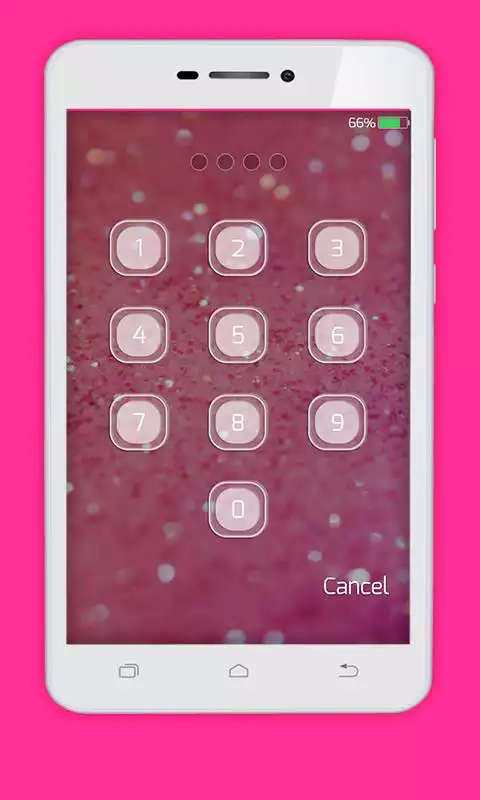 Play Girly Pink Advance Lock Screen
