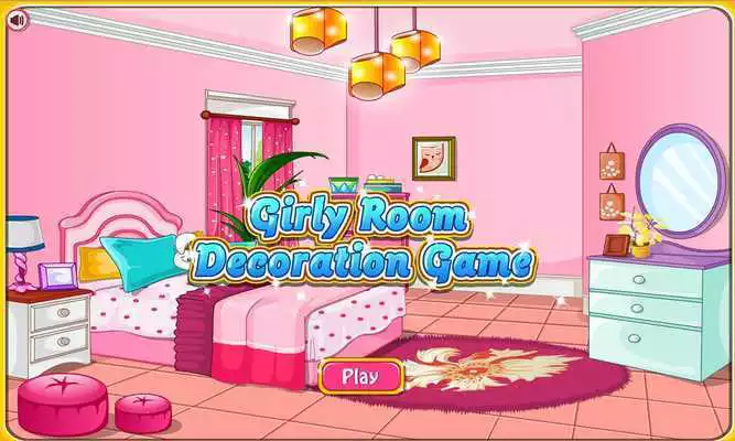 Play Girly room decoration game