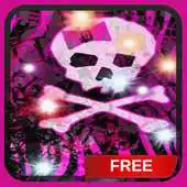Free play online Girly Skull Sparkles LWP APK