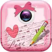 Free play online Girly Text on Pictures Deluxe APK
