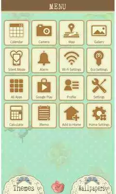 Play Girly Wallpaper Rose and Mint