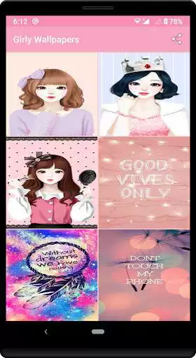 Play Girly Wallpapers and Backgrounds as an online game Girly Wallpapers and Backgrounds with UptoPlay