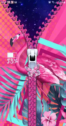 Play Girly Zipper Lock Screen  and enjoy Girly Zipper Lock Screen with UptoPlay
