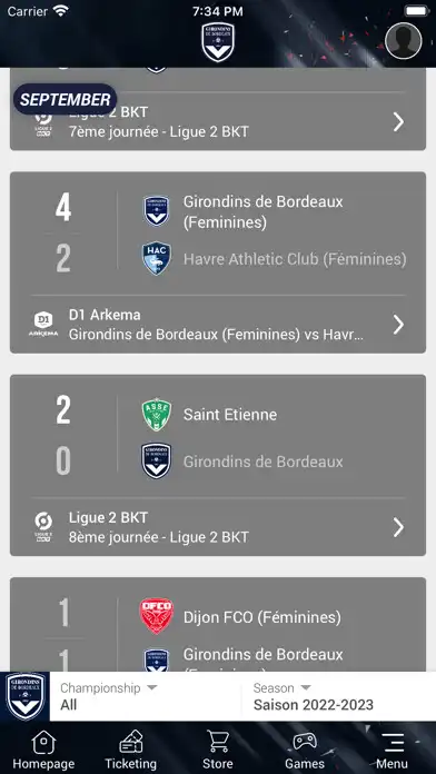 Play Girondins Officiel as an online game Girondins Officiel with UptoPlay