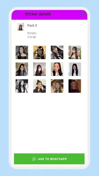 Play Giselle Aespa WAStickerApps as an online game Giselle Aespa WAStickerApps with UptoPlay