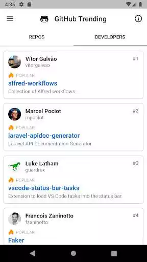 Play GitHub Trending as an online game GitHub Trending with UptoPlay