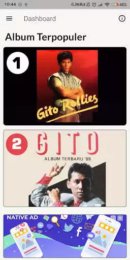 Play Gito Rollies Album Terpopuler as an online game Gito Rollies Album Terpopuler with UptoPlay