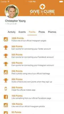 Play Give to Cure Rewards