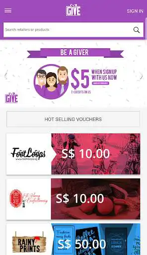 Play Givevoucher  and enjoy Givevoucher with UptoPlay