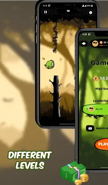 Play Givvy Bird - Earn  Make Money as an online game Givvy Bird - Earn  Make Money with UptoPlay
