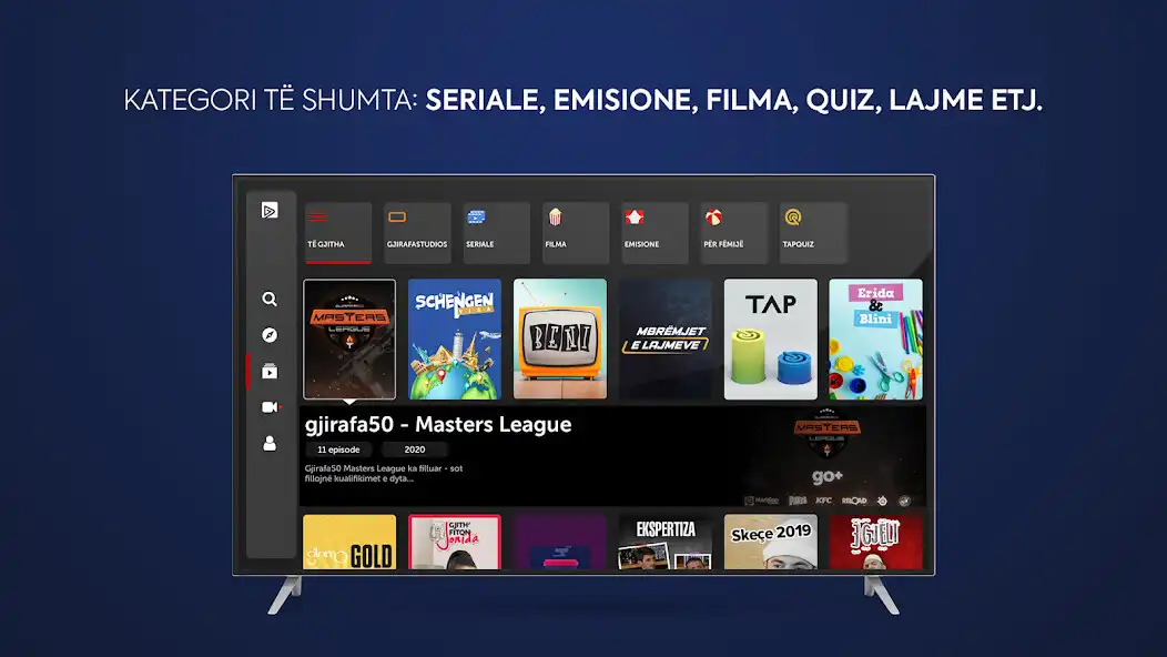 Play gjirafaVideoTV  and enjoy gjirafaVideoTV with UptoPlay