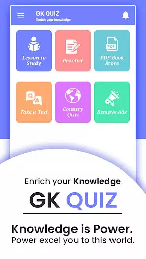 Play GK Quiz General Knowledge App as an online game GK Quiz General Knowledge App with UptoPlay