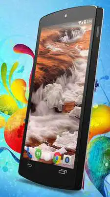 Play Glacier Live Wallpaper