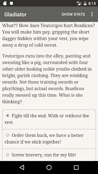 Play Gladiator: Road to the Colosseum as an online game Gladiator: Road to the Colosseum with UptoPlay