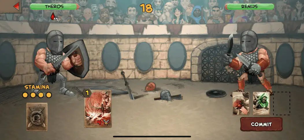 Play Gladiator Wars as an online game Gladiator Wars with UptoPlay