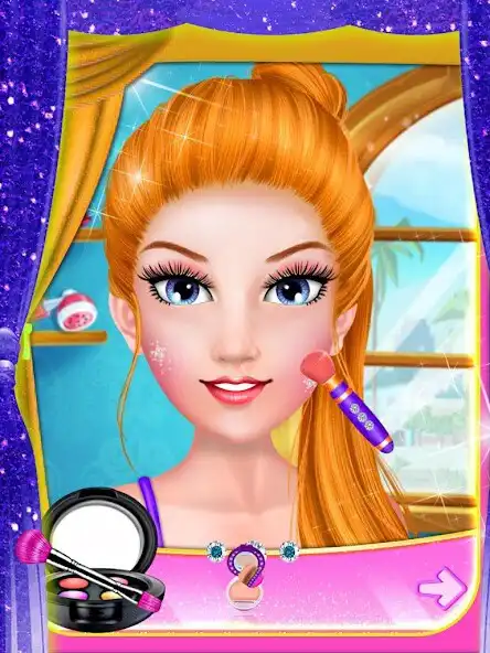 Play Glam Girl Hair Style as an online game Glam Girl Hair Style with UptoPlay