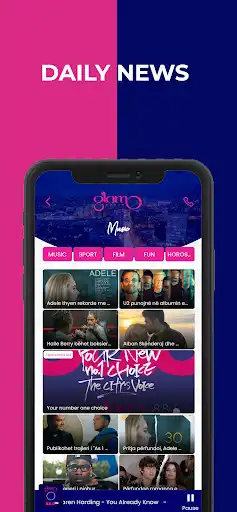 Play Glam Radio as an online game Glam Radio with UptoPlay