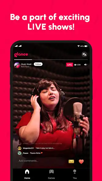 Play Glance for realme as an online game Glance for realme with UptoPlay