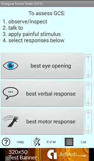 Play Glasgow Coma Scale (GCS)