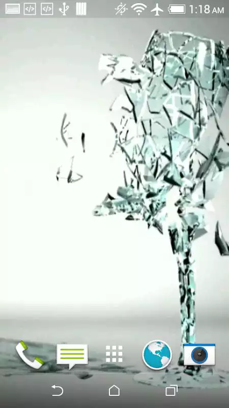 Play Glass 3D Live Wallpaper