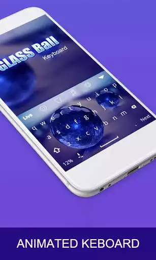 Play APK Glass Ball Live Keyboard Theme  and enjoy Glass Ball Live Keyboard Theme with UptoPlay com.live.keyboard 