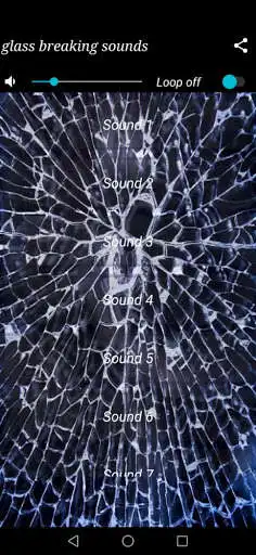 Play Glass Breaking Sounds as an online game Glass Breaking Sounds with UptoPlay