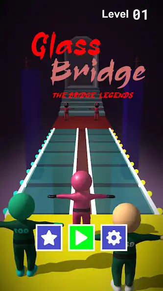 Play Glass Bridge : Bridge Legends  and enjoy Glass Bridge : Bridge Legends with UptoPlay