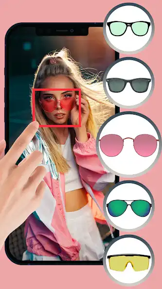 Play Glasses Photo Editor App as an online game Glasses Photo Editor App with UptoPlay