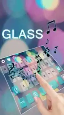 Play Glass Keyboard Theme