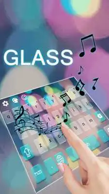 Play Glass Keyboard Theme