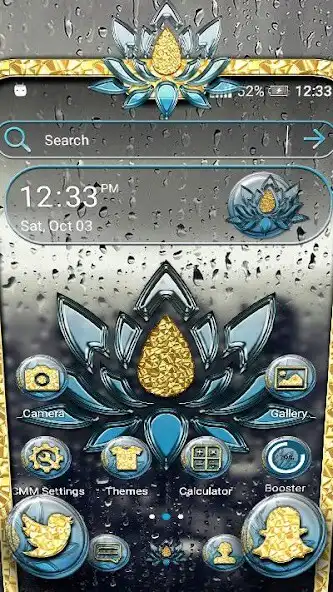 Play Glass Lotus Launcher Theme  and enjoy Glass Lotus Launcher Theme with UptoPlay
